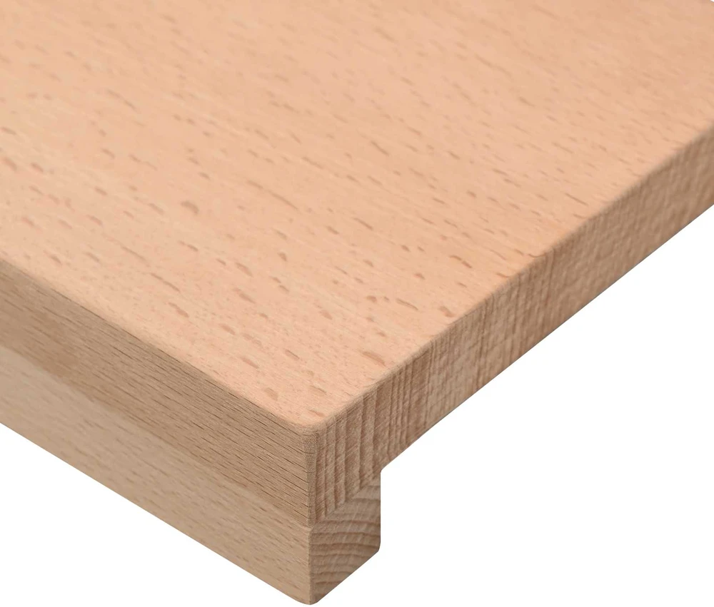Laiptų pakopos 8 vnt. 80 x 30 x 2 cm Natūrali