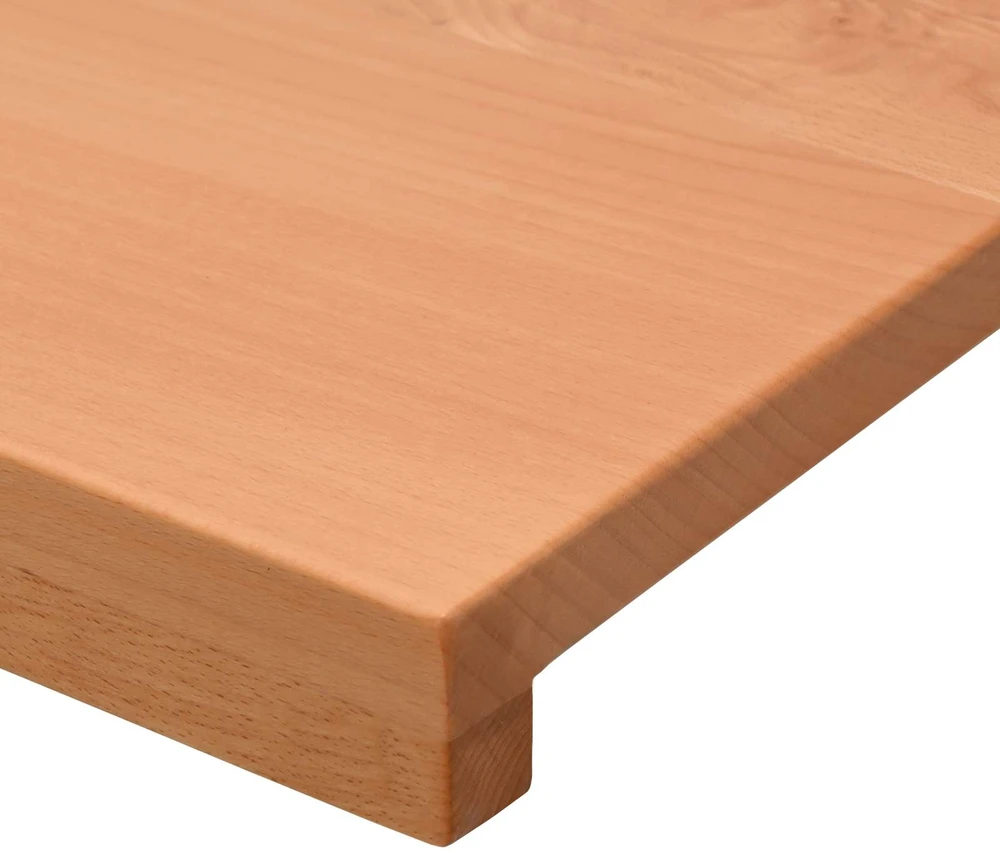 Laiptų pakopos 8 vnt. 90 x 25 x 2 cm Lakas Kietas bukas medis