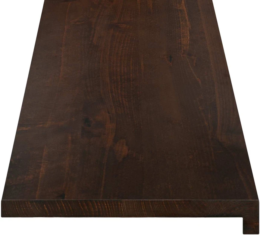 Laiptų pakopos 8 vnt. 90 x 25 x 2 cm Tamsiai rudas