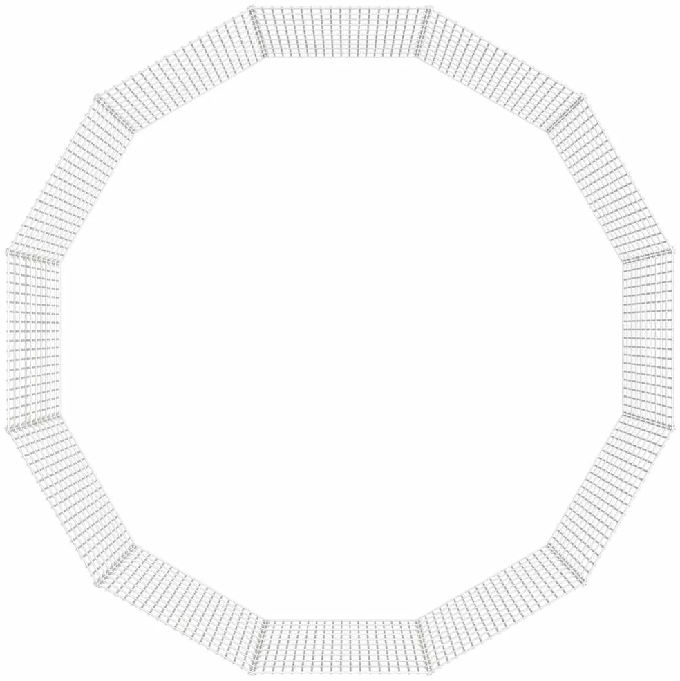 Aptvaras gyvūnams, 12 segmentų, 54x100cm, galvanizuota geležis