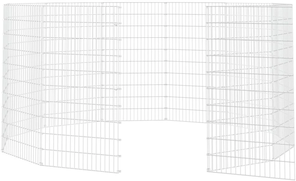 Aptvaras gyvūnams, 12 segmentų, 54x100cm, galvanizuota geležis