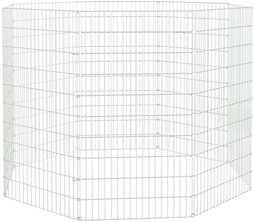 Aptvaras gyvūnams, 8 segmentai, 54x100cm, galvanizuota geležis