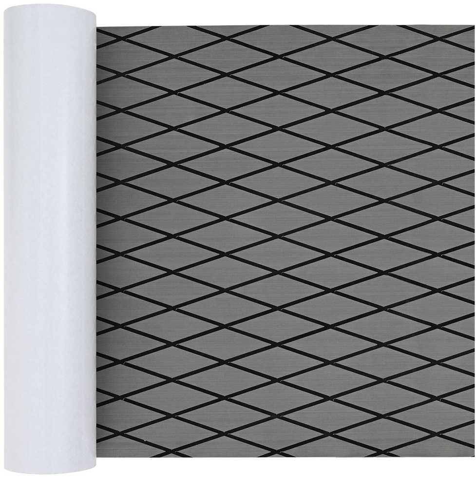 laivo grindys savaime lipnys šviesiai pilkų ir juodų 190x70 cm EVA putplastis