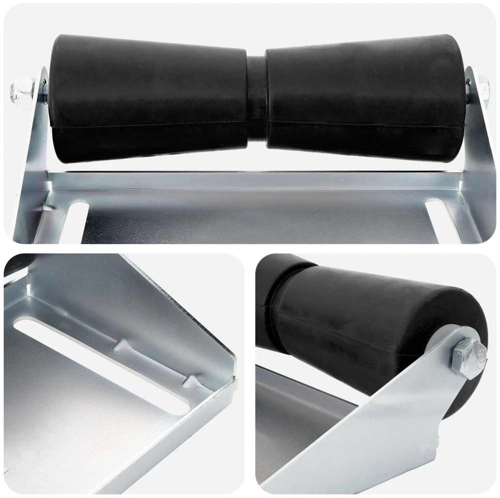 Laivo priekabos ritė su laikikliu 30,5 cm Galvanizuotas plienas