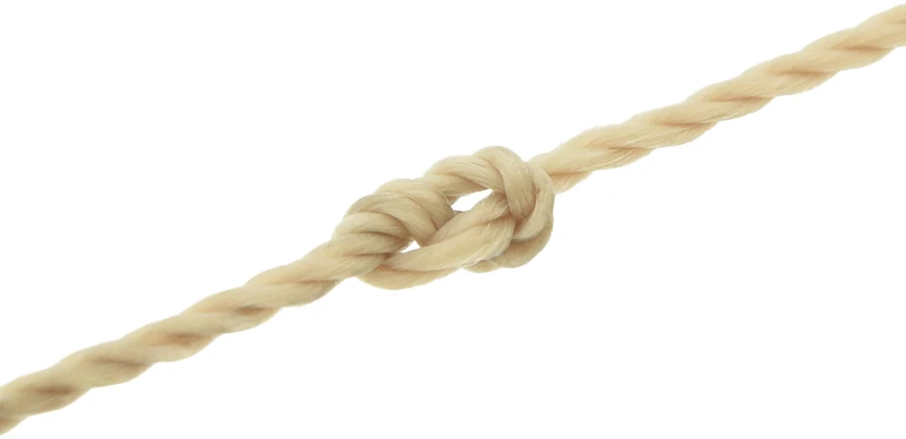 Laivo virvė 2 mm 100 m Natūrali