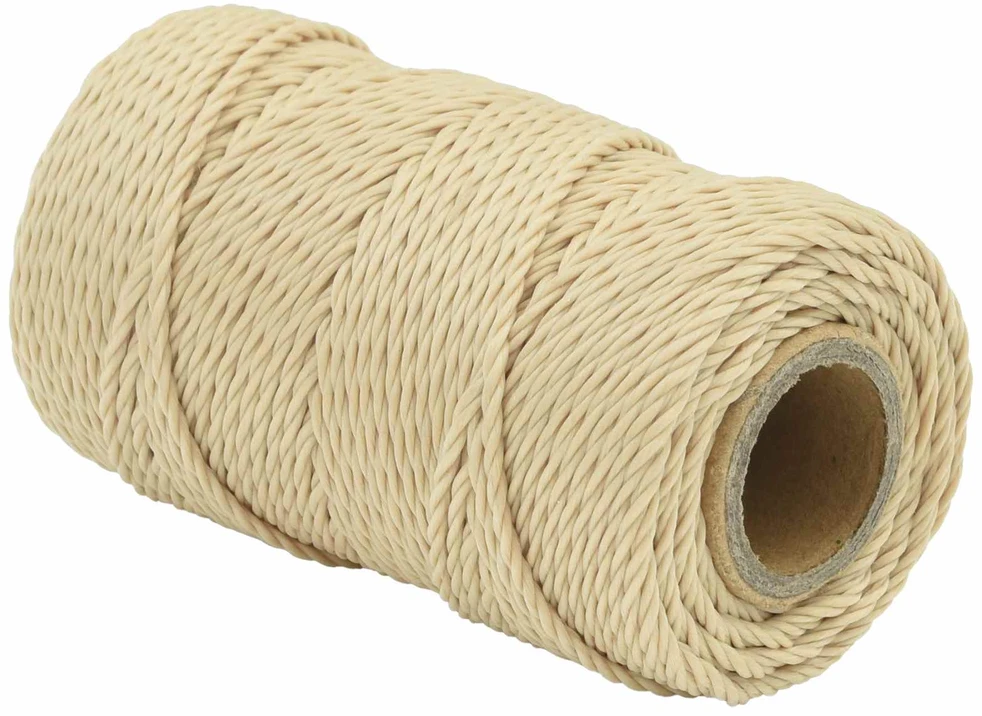Laivo virvė 2 mm 25 m Natūrali