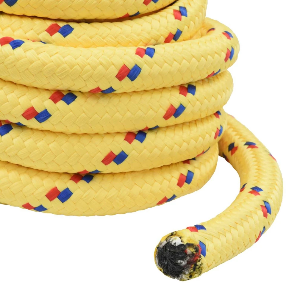 Laivo virvė 4 mm 25 m Geltona