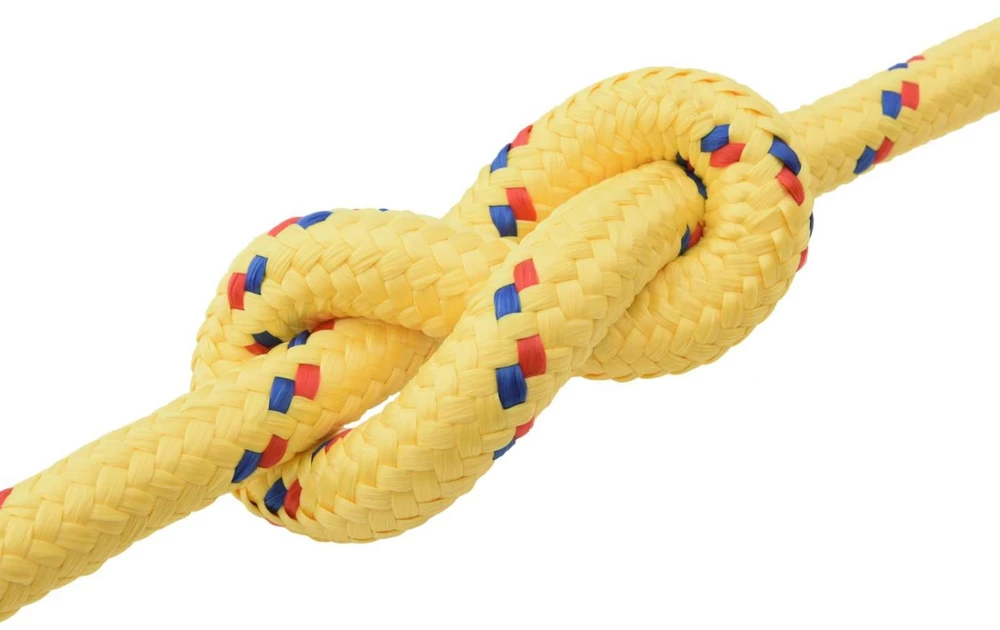 Laivo virvė 4 mm 25 m Geltona