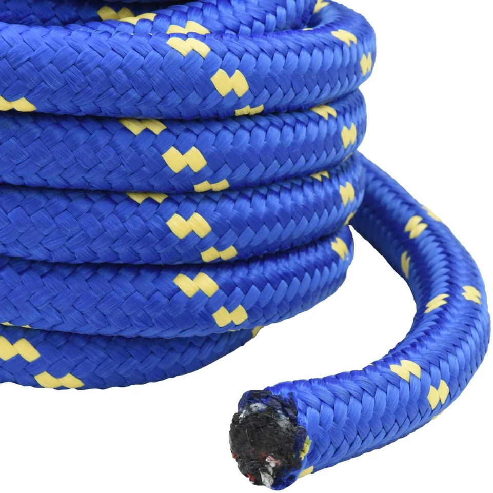 Laivo virvė 4 mm 25 m Mėlyna