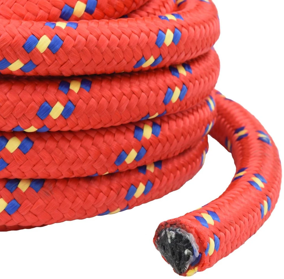 Laivo virvė 4 mm 25 m Raudona