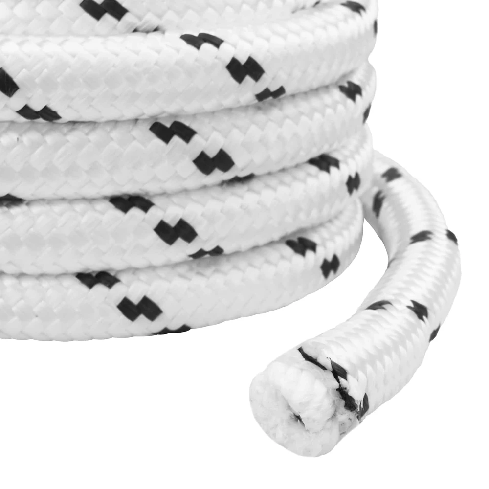Laivo virvė 2.5 mm 25 m Balta Poliesteris