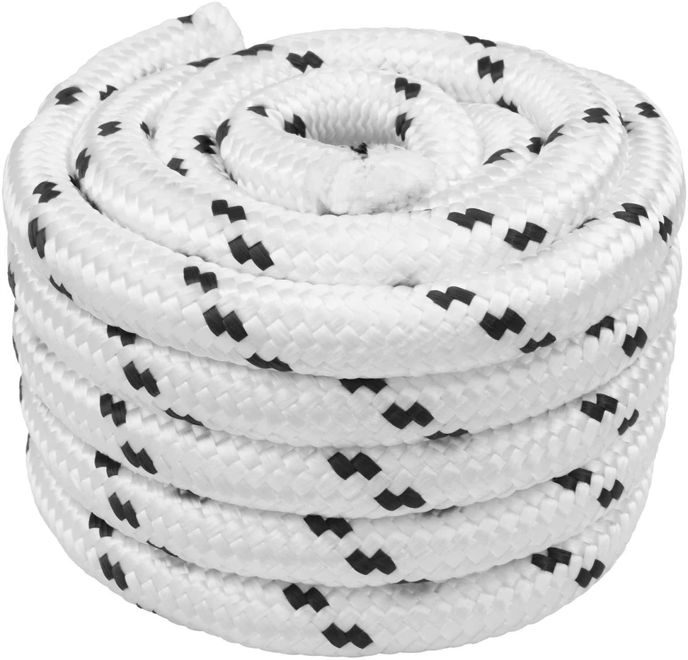 Laivo virvė 2.5 mm 25 m Balta Poliesteris