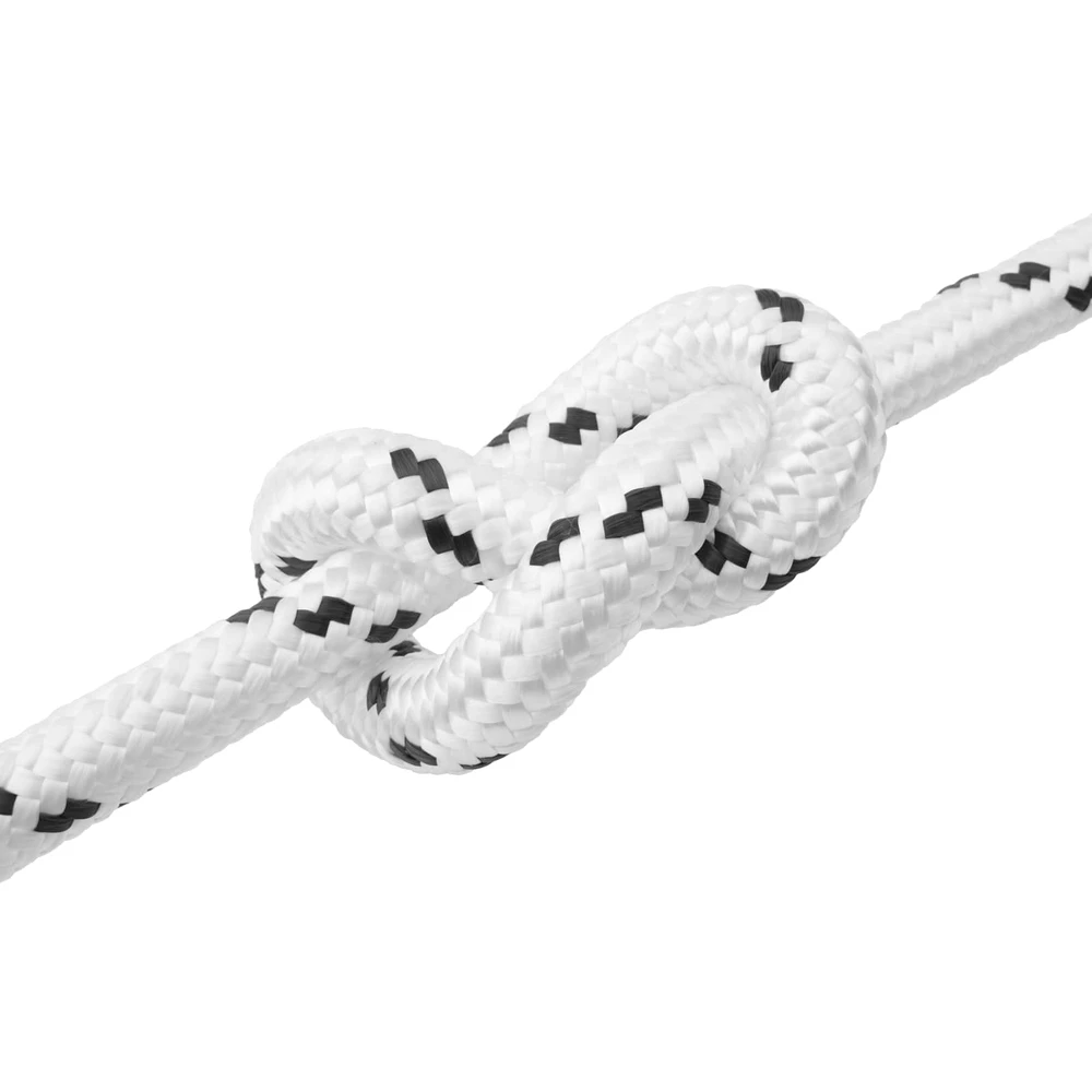 Laivo virvė 2.5 mm 50 m Balta Poliesteris
