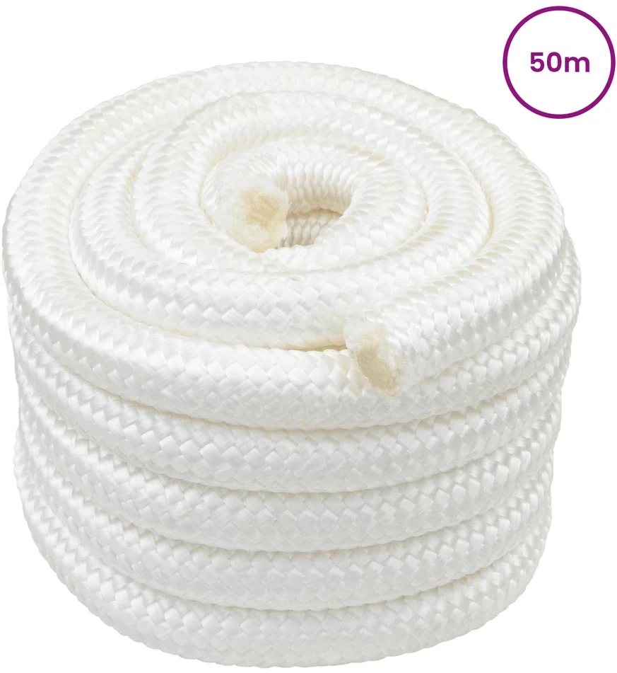 Laivo virvė 3 mm 50 m Balta PP