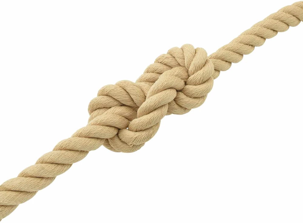 Laivo virvė 3 mm 50 m Natūrali
