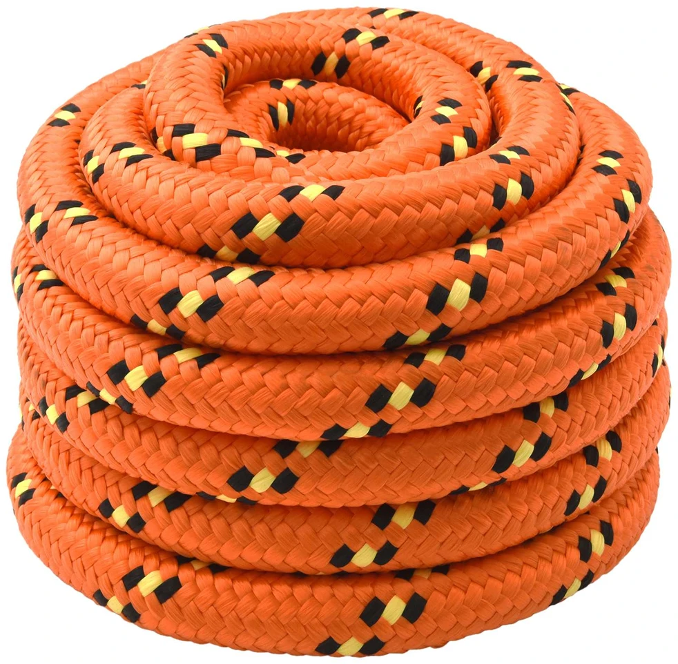 Laivo virvė 5 mm 10 m Oranžinė