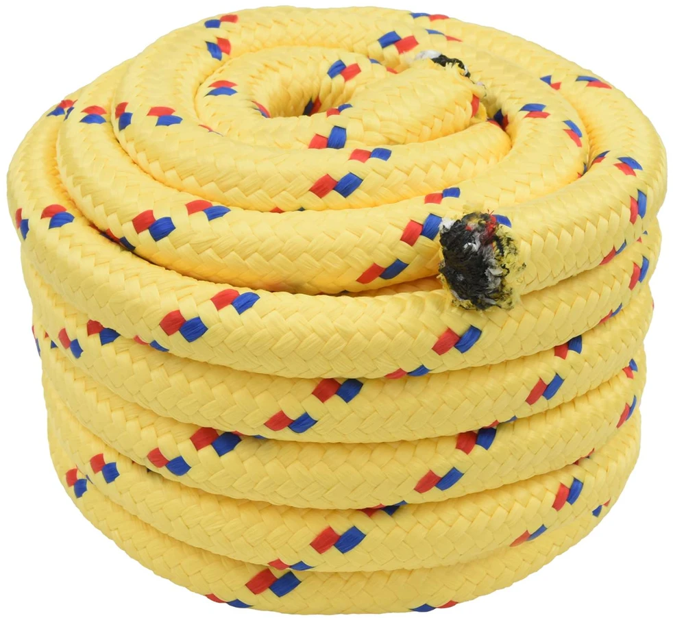 Laivo virvė 50 mm 25 m Geltona polypropylène