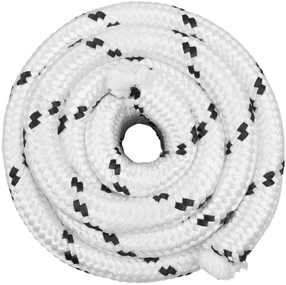 Laivo virvė 2.5 mm 25 m Balta Poliesteris