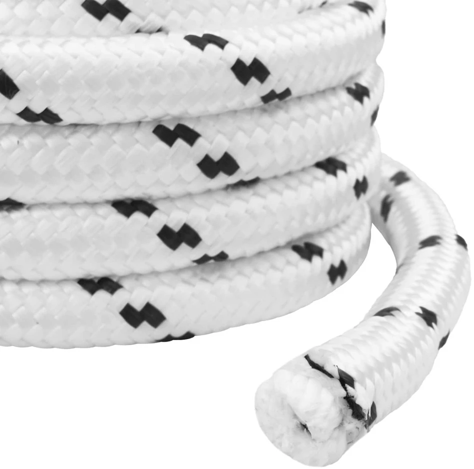 Laivo virvė 2.5 mm 50 m Balta Poliesteris