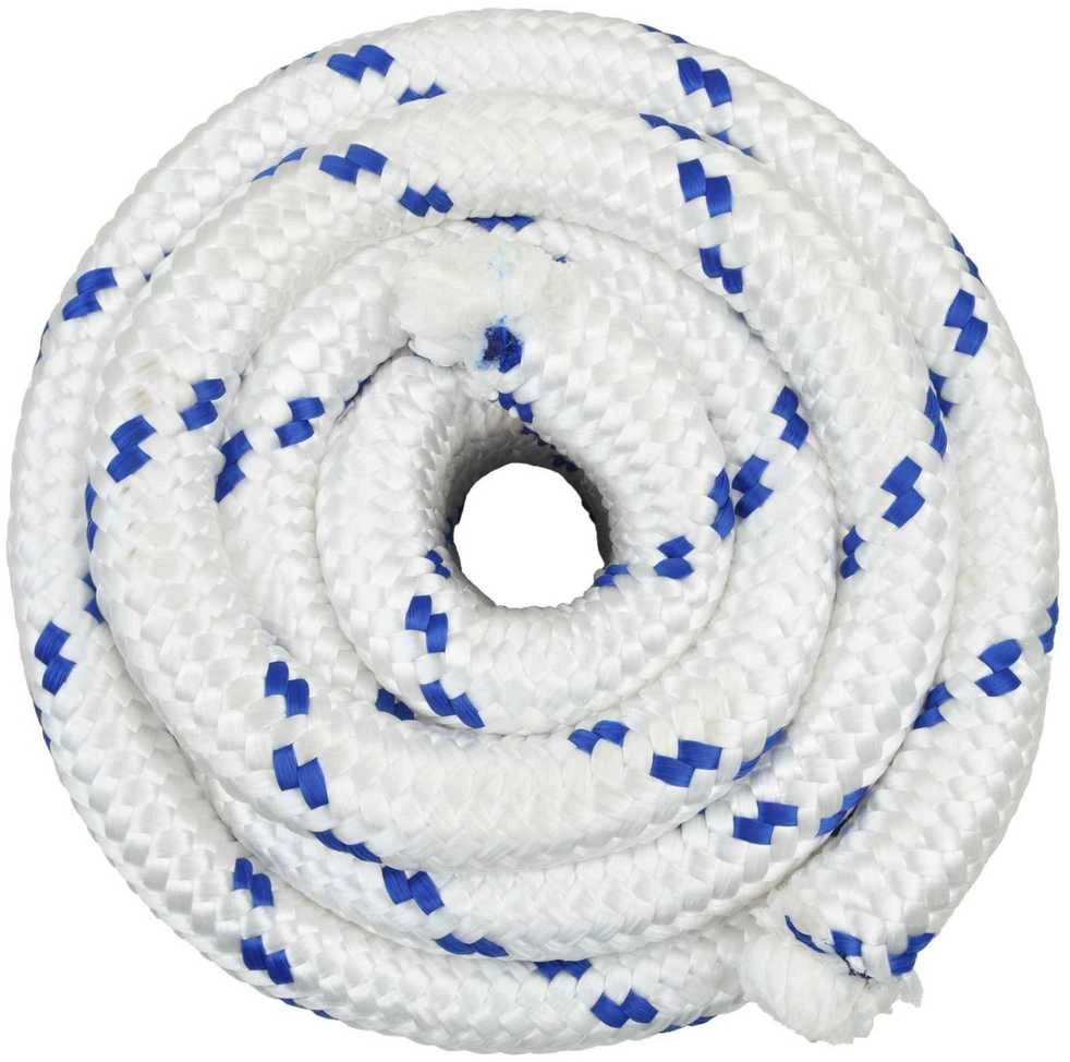 Laivo virvė 3 mm 25 m Balta ir mėlyna PP