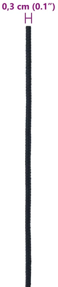 Laivo virvė 0.3 mm 50 m Karališka mėlyna Poliesteris