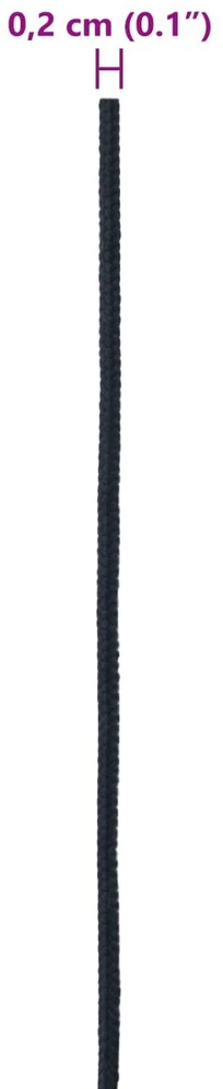 Laivo virvė 0.2 mm 50 m Karališka mėlyna Poliesteris