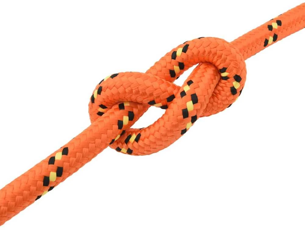 Laivo virvė 3 mm 25 m Oranžinė PP