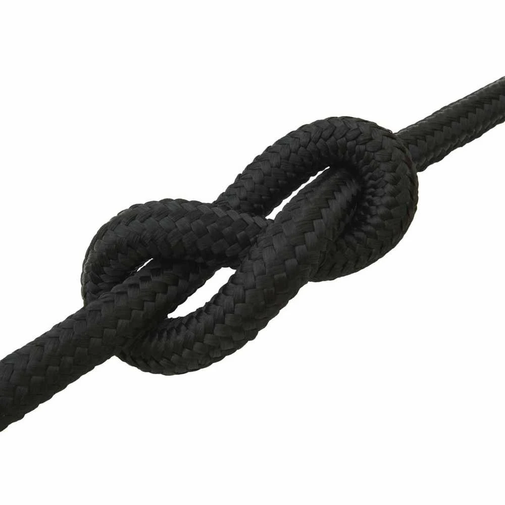 Laivo virvė 3 mm 25 m Juoda PP