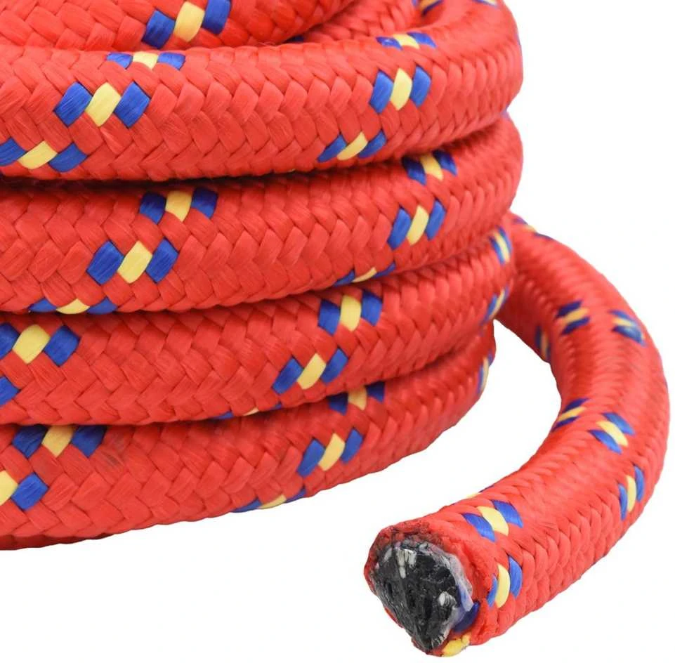 Laivo virvė 3 mm 5 m Raudona PP