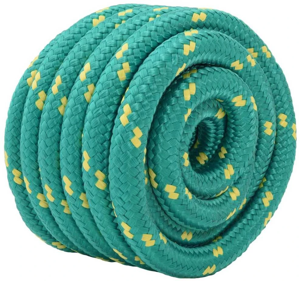 Laivo virvė 3 mm 10 m Žalia PP