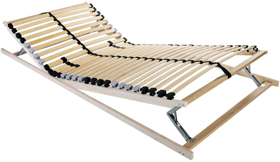 Lamelinis lovos pagrindas Ruda 140 x 190 cm Kietas bukas medis