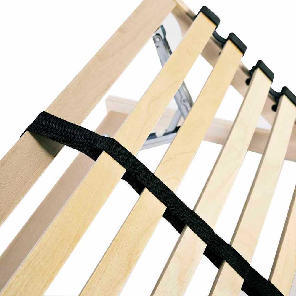 Lova Lamelinis lovos pagrindas Ruda 80 x 190 cm Kietas bukas medis