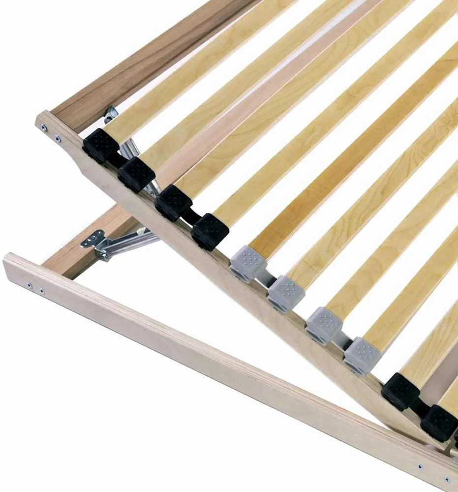 Lamelinis lovos pagrindas Ruda 140 x 190 cm Kietas bukas medis