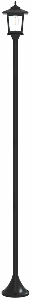 Lamp Post Set with LED Bulb 2 vnt. Juoda 16 x 16 x 156 cm