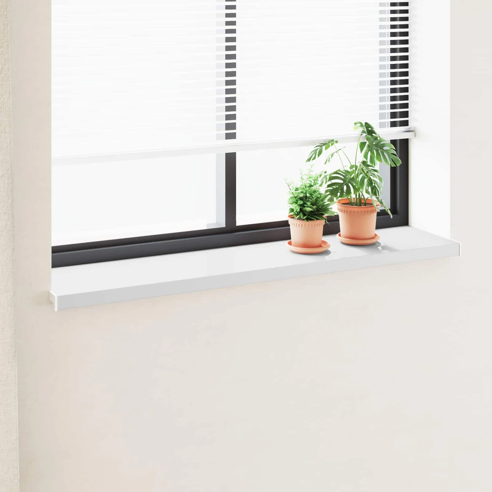 Langų palangė Balta 160 x 30 x 4,5 cm PVC