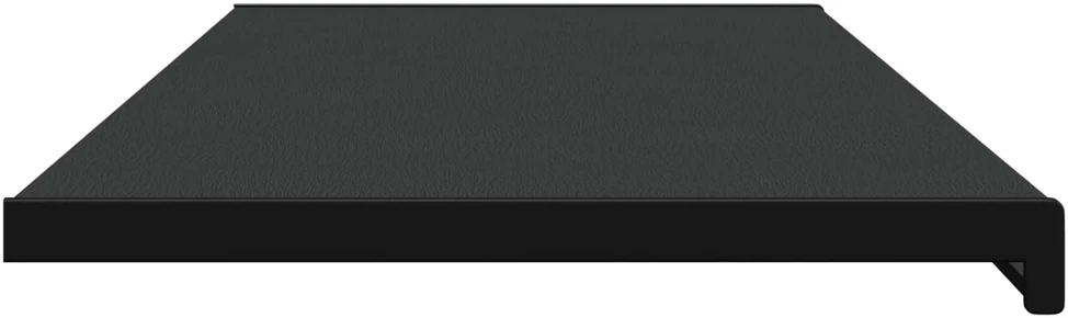Langų palangė Juoda su medienos tekstūra 160 x 45 x 4,5 cm PVC
