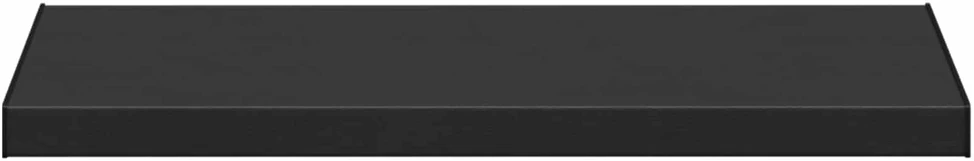 Langų palangė Juoda su medienos tekstūra 80 x 50 x 4,5 cm PVC
