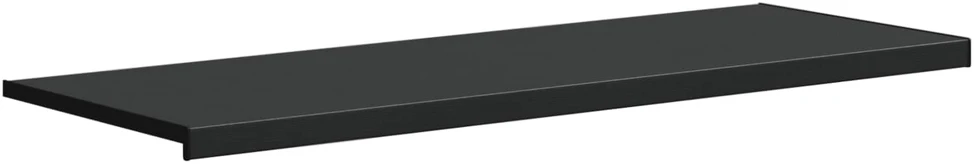 Langų palangė Juoda su medienos tekstūra 140 x 50 x 4,5 cm PVC
