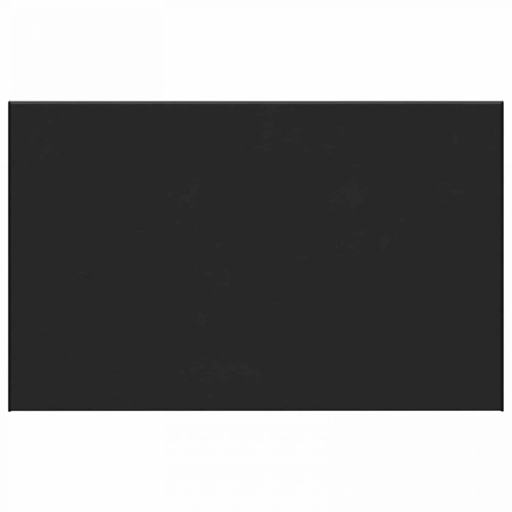 Langų palangė Juoda su medienos tekstūra 80 x 50 x 4,5 cm PVC