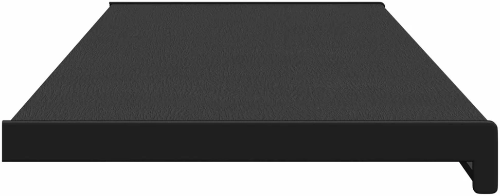 Langų palangė Juoda su medienos tekstūra 120 x 30 x 4,5 cm PVC