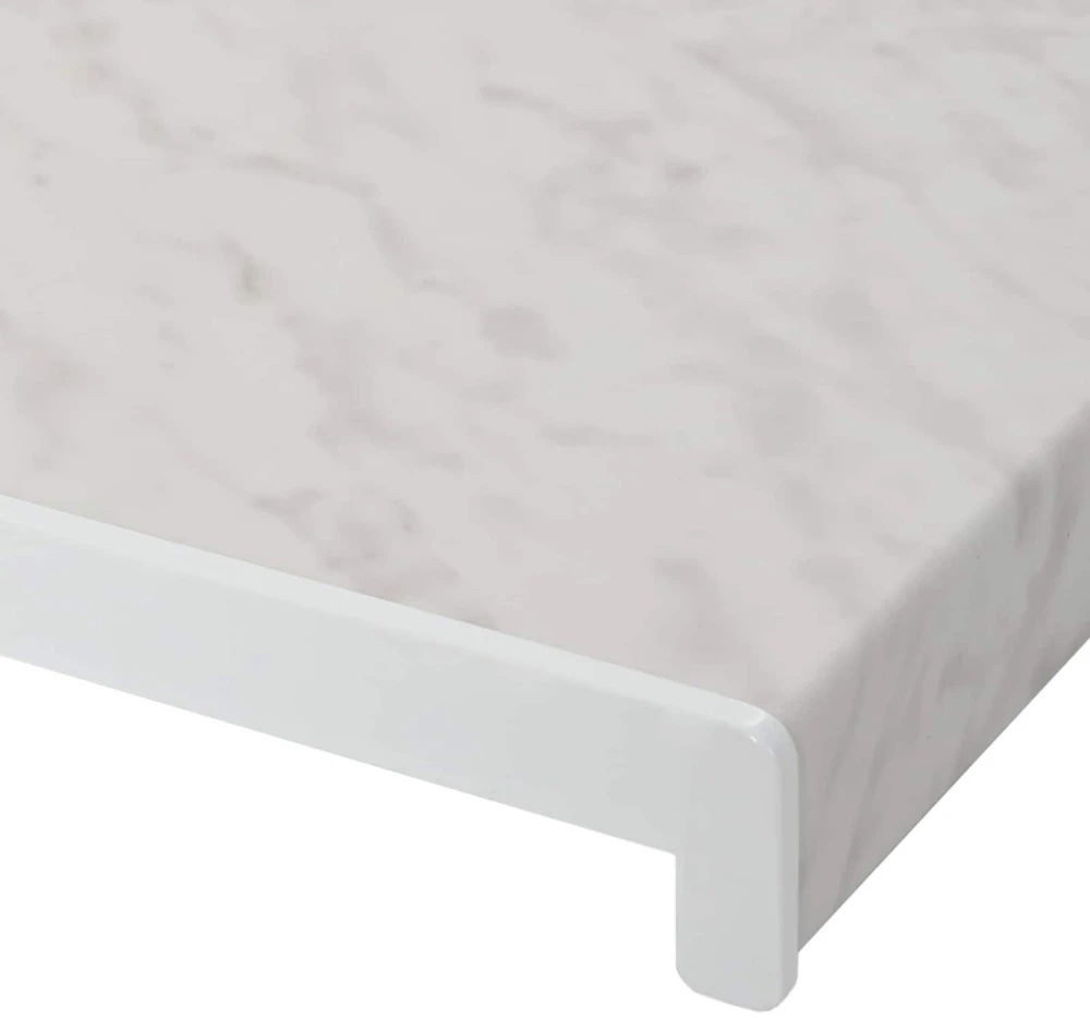 Langų palangė Marmurinė tekstūra 100 x 10 x 4,5 cm PVC