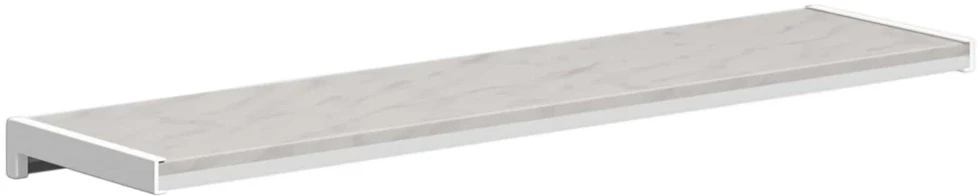 Langų palangė Marmurinė tekstūra 100 x 20 x 4,5 cm PVC
