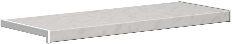 Langų palangė Marmurinė tekstūra 100 x 35 x 4,5 cm PVC
