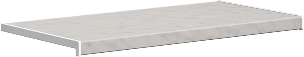 Langų palangė Marmurinė tekstūra 100 x 40 x 4,5 cm PVC