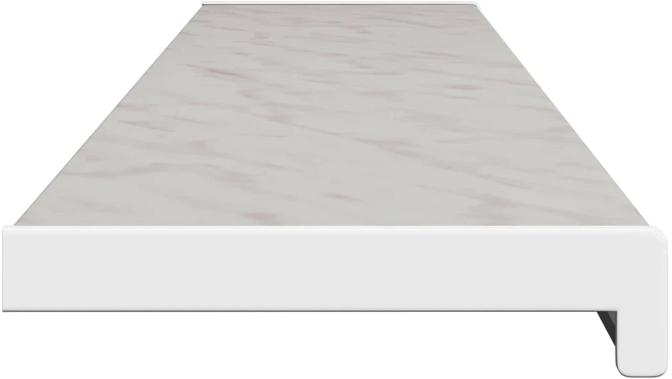 Langų palangė Marmurinė tekstūra 120 x 25 x 4,5 cm PVC