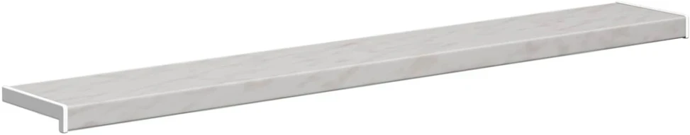 Langų palangė Marmurinė tekstūra 120 x 25 x 4,5 cm PVC