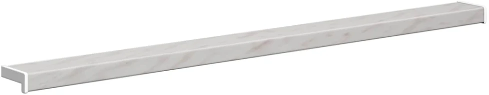 Langų palangė Marmurinė tekstūra 140 x 15 x 4,5 cm PVC