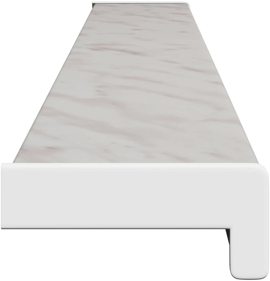 Langų palangė Marmurinė tekstūra 160 x 15 x 4,5 cm PVC