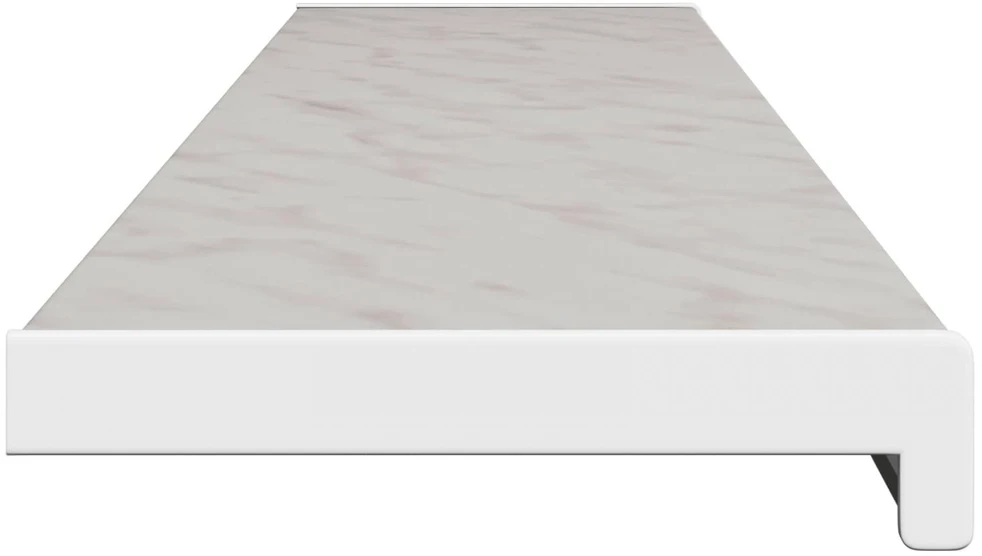 Langų palangė Marmurinė tekstūra 160 x 20 x 4,5 cm PVC