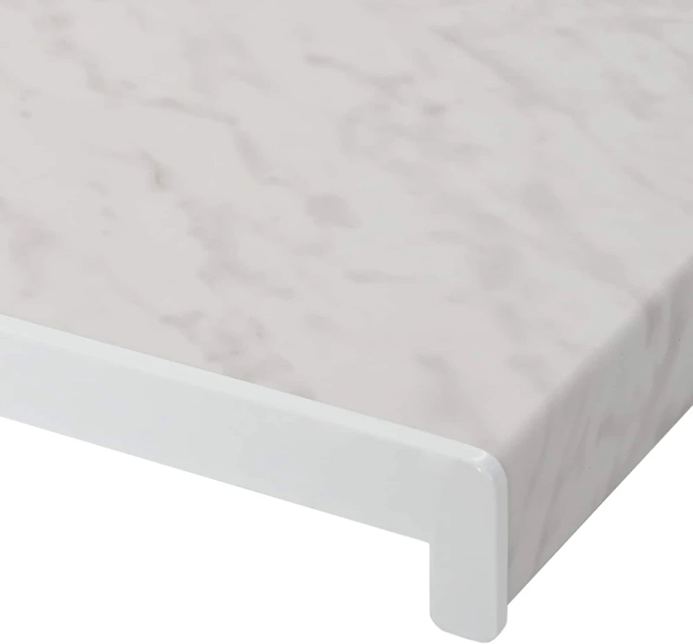 Langų palangė Marmurinė tekstūra 160 x 25 x 4,5 cm PVC